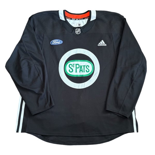 Adidas Toronto Maple Leafs ST PATS Authentic NHL Pro Stock Practice Hockey Jersey 58