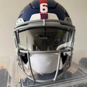 Authentic New York Giants SpeedFlex Helmet - custom Jaxson Dart edition