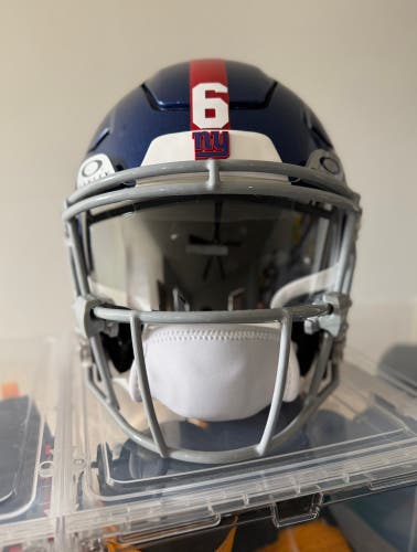 Authentic New York Giants SpeedFlex Helmet - custom Jaxson Dart edition