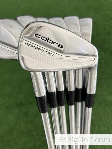 Cobra King Forged Tec 23 Iron Set 4-P / KBS $-Taper Lite Regular