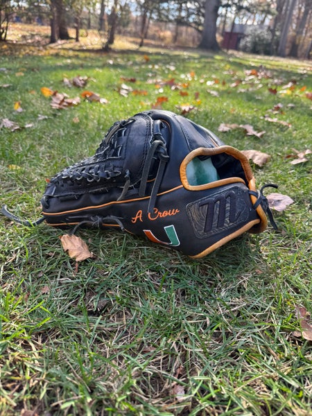 University of Miami Marucci Capitol Series LH Baseball Glove 12.5" (Used)