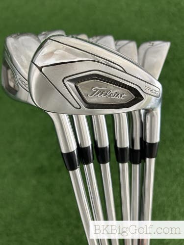 Titleist T400 Forged Iron Set 5-G / True Temper AMT Red Regular