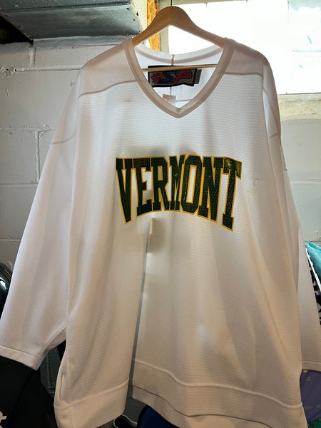 Vermont White XL Men's Jersey (Used)