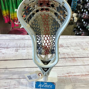 White ECD Lacrosse Rebel Used Stringing Head (Used)