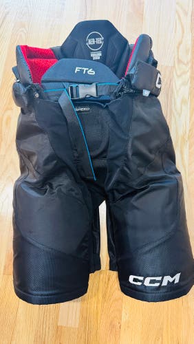 Senior Large CCM JetSpeed FT6 Hockey Pants (mint)