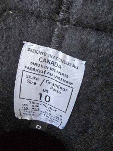 Black CCM JetSpeed XTra Pro Hockey Skates Regular Width 10 (Used)