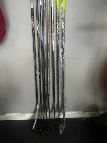 Senior Easton Z-Bubble Left Hand Hockey Stick Toe Pattern 70 Flex Pro Stock (Used)