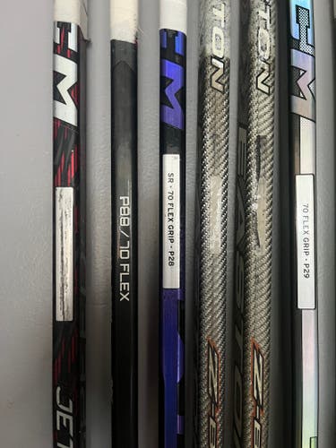 Senior CCM JetSpeed FT5 Pro Hockey Stick P88 70 Flex (Used)