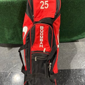 Red Boombah Catcher's Bag (Used) | 37"X13"X11"
