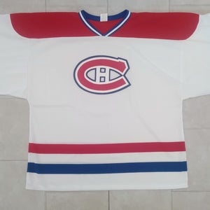 H550BK "Canadiens" Style Goalie Jersey - Size 4XL - White - New