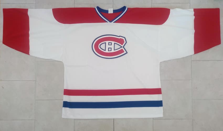 H550BK "Canadiens" Style Goalie Jersey - Size 4XL - White - New