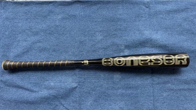 2024 Warstic Bonesaber Alloy BBCOR Certified Bat (-3) 27 oz 30" (Used)