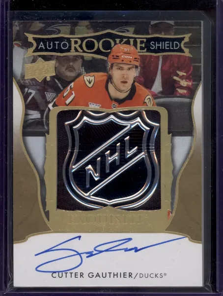 2024-25 The Cup Cutter Gauthier Exquisite Rookie Patch NHL Shield 1 of 1 RC 1/1