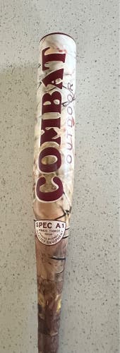 2026 Combat MFG Spec A1 Alloy BBCOR Certified Bat (-3) 30 oz 33" (Used)