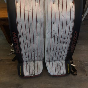 34" Bauer Supreme TotalOne NXG Goalie Leg Pads Pro Stock (Used)