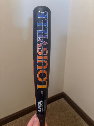 2025 Louisville Slugger Select PWR Hybrid USABat Certified Bat (-8) 23 oz 31" (Used)