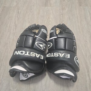 Excellent Condition Easton Synergy X-Treme Senior Hockey Gloves 13" Black/White