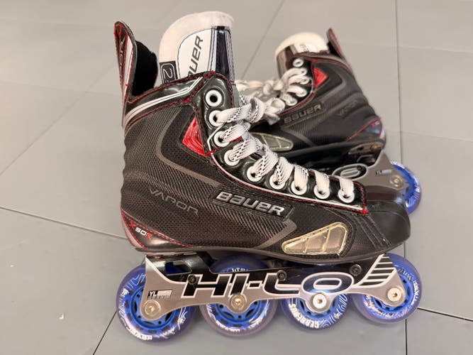 Bauer RSX Inline Skates Regular Width Size 2 (Used)