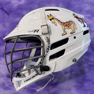 White Adult Cascade CPV-R Helmet (Used)