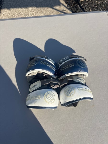 Penn state lacrosse Large Adult Maverik Rome Arm Pads (Used) 2 pairs