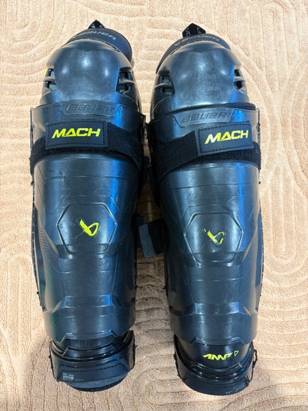 Junior Bauer Supreme Mach Shin Pads 12" (Used)