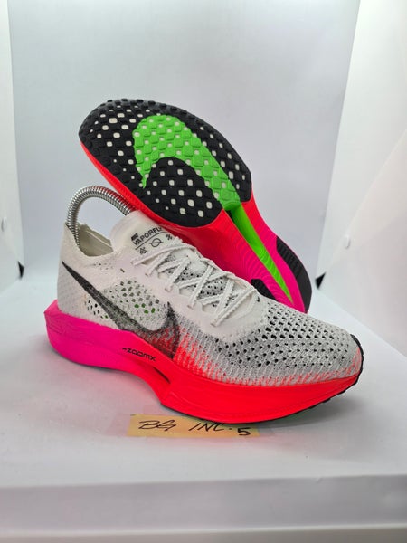 Nike Zoomx Vaporfly Next% 3 Fk Flyknit White-Crimson Women's sz 6 / HF4995-100