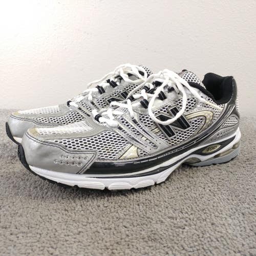 New Balance 758 Mens Size 12 Running Shoes Silver Sneakers NO INSOLES