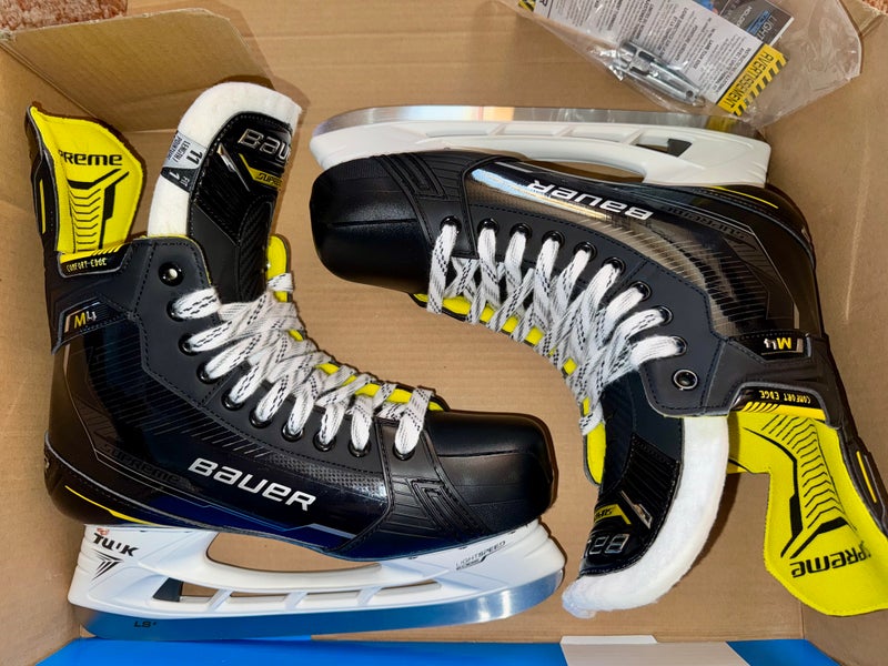 2022 Bauer Supreme M4 Hockey Skates Senior 11 Fit 1 (Used 1x)