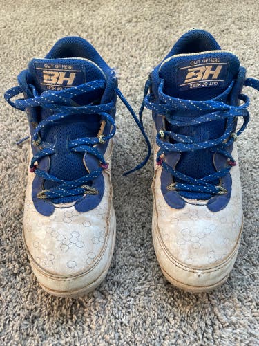 Blue Kid's 4Y (Big Kids / Youth) Youth Under Armour Harper 8 (Used)