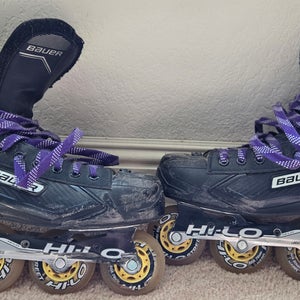 Bauer RS Inline Skates Regular Width Size 10.5 (Used)