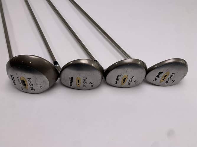 Wilson Prostaff WD Wood Set Driver 3 5 7 | 12* 15.5* 21* 25* Ladies RH