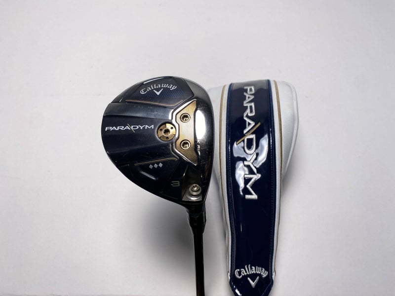 Callaway Paradym Triple Diamond 3 Fairway Wood 15* Kai'li White 70S Stiff RH HC