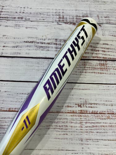 2022 Easton Amethyst Alloy Bat (-11) Alloy 20 oz 31" (Used)