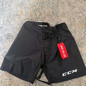 Black Medium CCM Pant Shell (New)