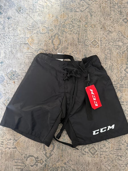 Black Medium CCM Pant Shell (New)