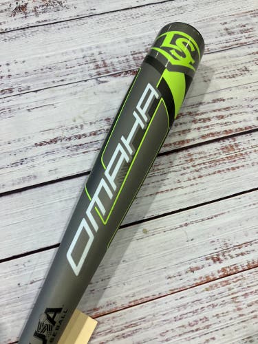 2020 Louisville Slugger Omaha 5 Alloy Bat USABat Certified (-10) Alloy 20 oz 30" (Used)