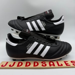 Adidas Copa Mundial Leather Black White Soccer Cleats 015110 Mens Sz 9.5 RARE

New