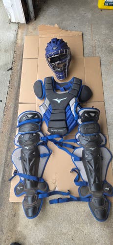 Blue Mizuno Samurai Catcher's Set (Used)