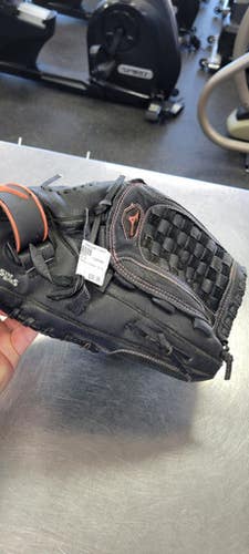 Used Mizuno FINCH 12.5 BB/SB Glove RH Throw Black 12 1/2" 11497-S000155784