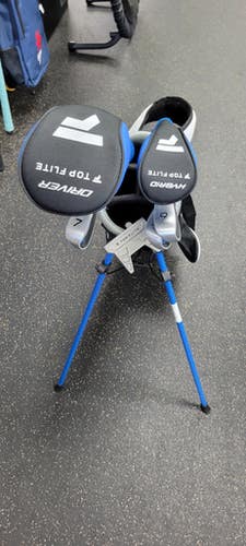 Used Top Flite JR 7 PIECE WITH BAG Jr Package Set RH Navy Blue 7 Piece 11497-S000155782