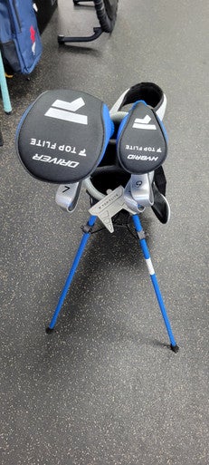 Used Top Flite JR 7 PIECE WITH BAG Jr Package Set RH Navy Blue 7 Piece 11497-S000155782