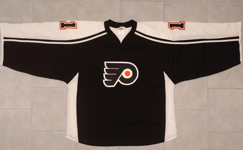 H7600 "Flyers" Style Goalie Jersey 4XL - Black- New