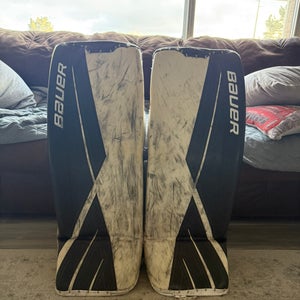 32" Bauer Supreme Ultrasonic Goalie Leg Pads (Used)