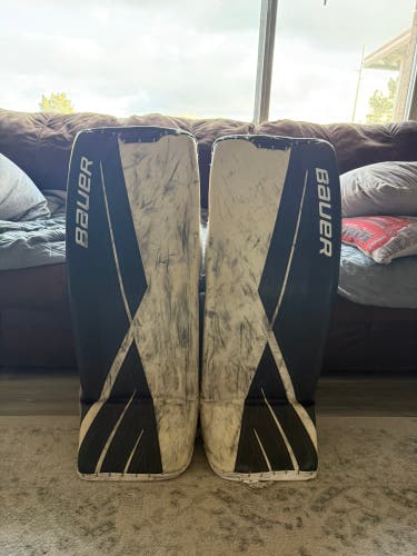 32" Bauer Supreme Ultrasonic Goalie Leg Pads (Used)