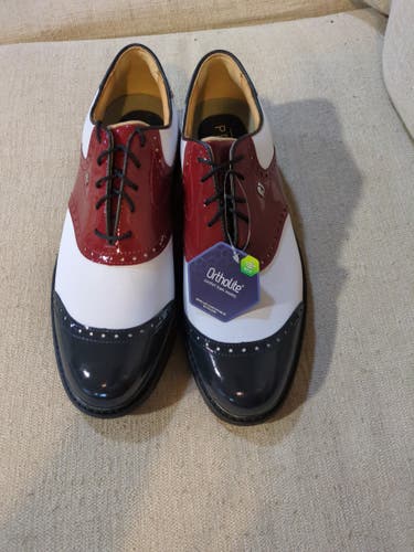 Men's Size M 11.0 (W 12.0) Footjoy Golf Shoes (New)
