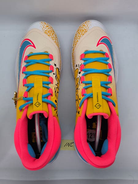 Nike RBI x Alpha Huarache Elite 4 Low Metal Baseball Cleats 