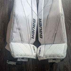 28" 2023 Bauer GSX (2023 Model) Goalie Leg Pads (Used)