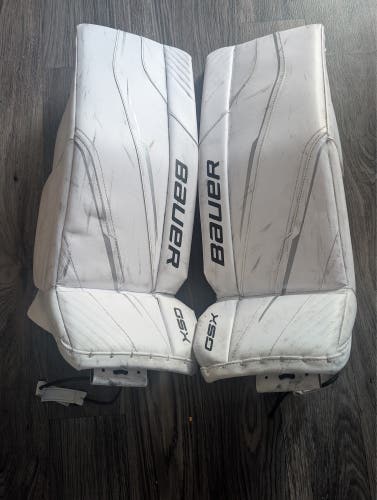 28" 2023 Bauer GSX (2023 Model) Goalie Leg Pads (Used)