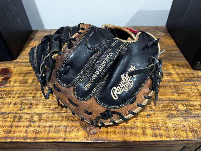 Rawlings Heart of the Hide RH Catcher's Baseball Glove 33" (Used)