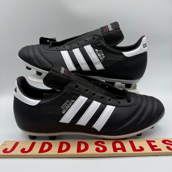 Adidas Copa Mundial Leather Black White Soccer Cleats 015110  display picture 1